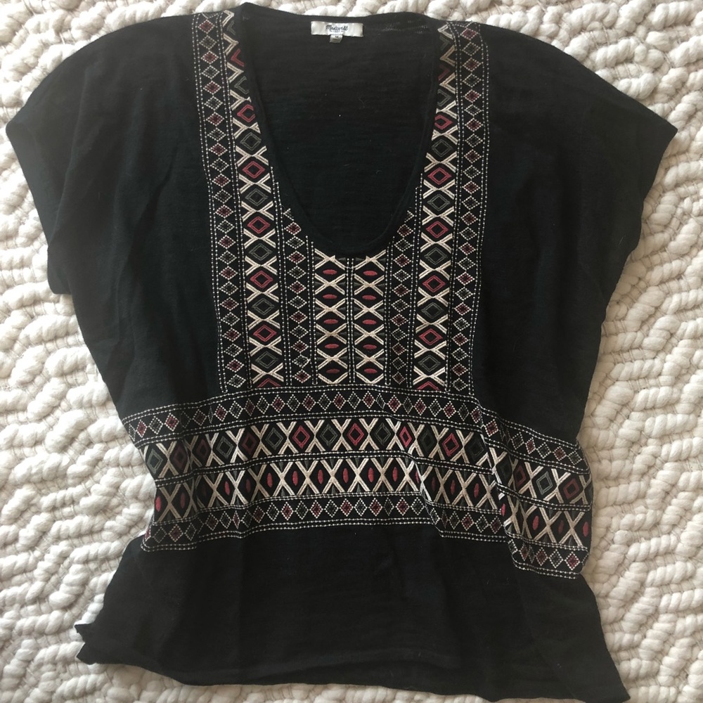🌻 Madewell Embroidered Top
